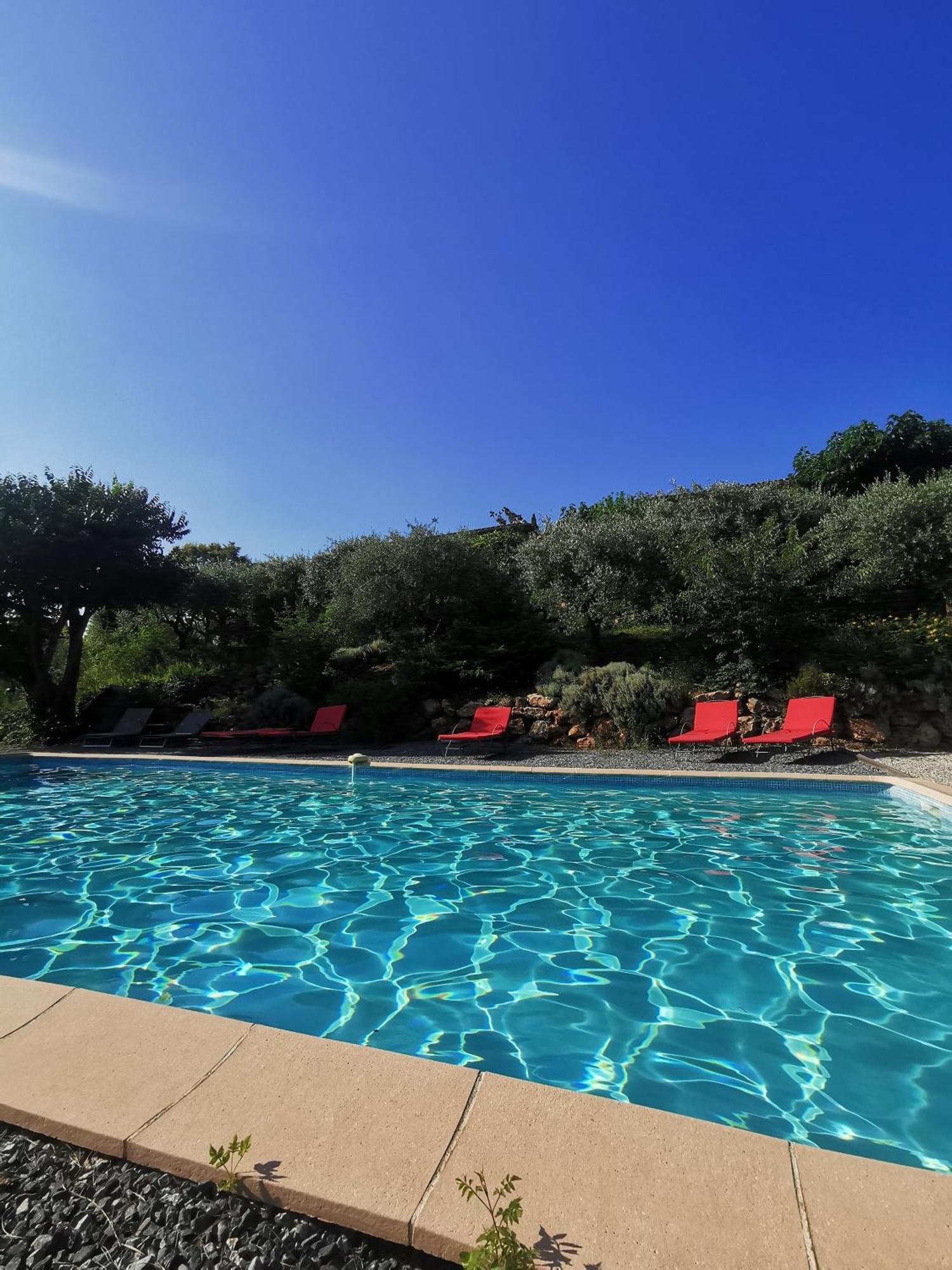 Bed and Breakfast Bastide Saint Bernard Le Thoronet Esterno foto