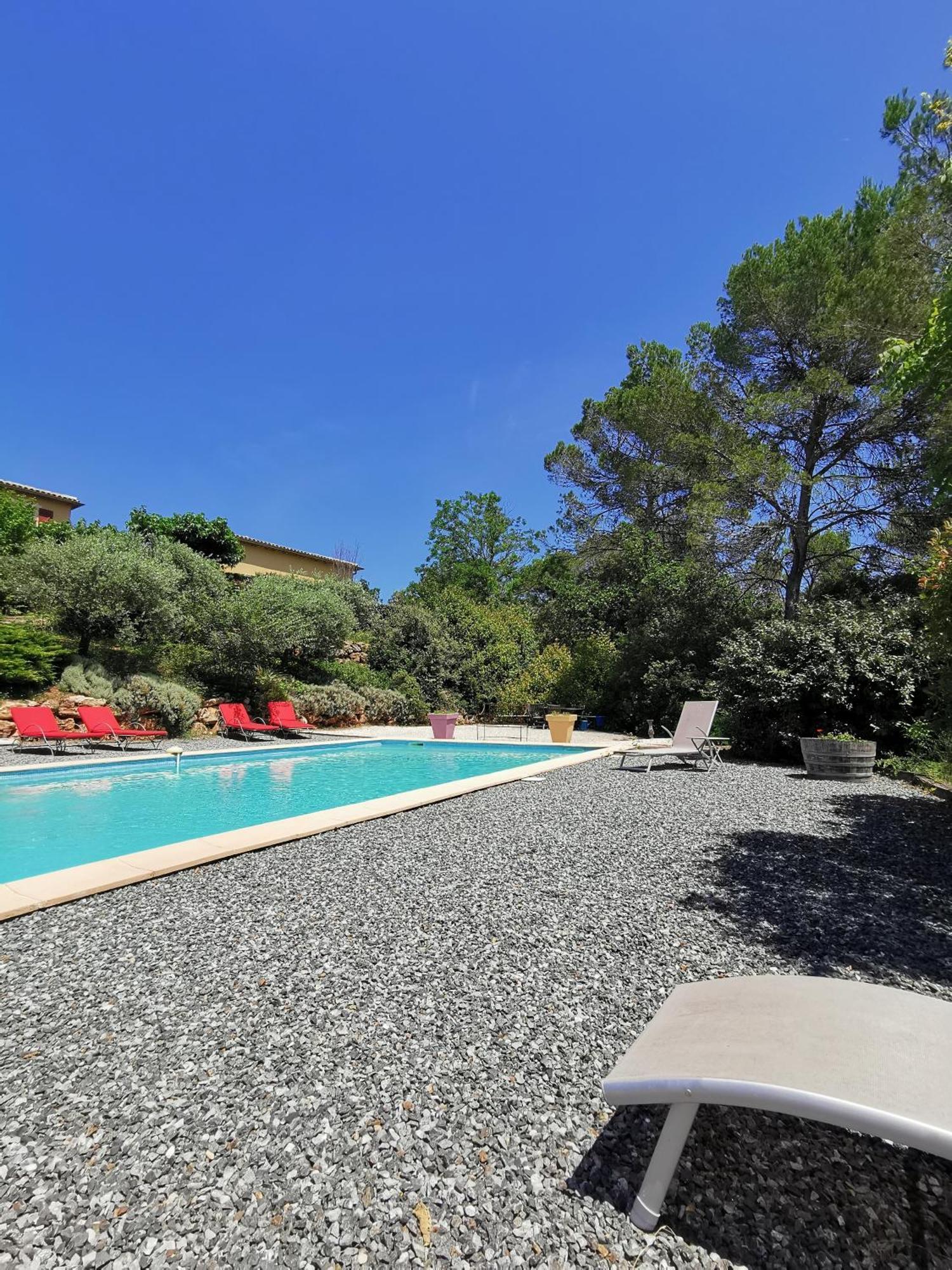 Bed and Breakfast Bastide Saint Bernard Le Thoronet Esterno foto
