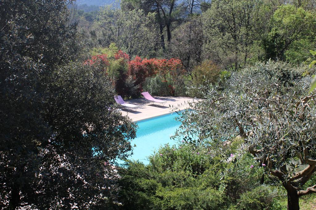 Bed and Breakfast Bastide Saint Bernard Le Thoronet Esterno foto